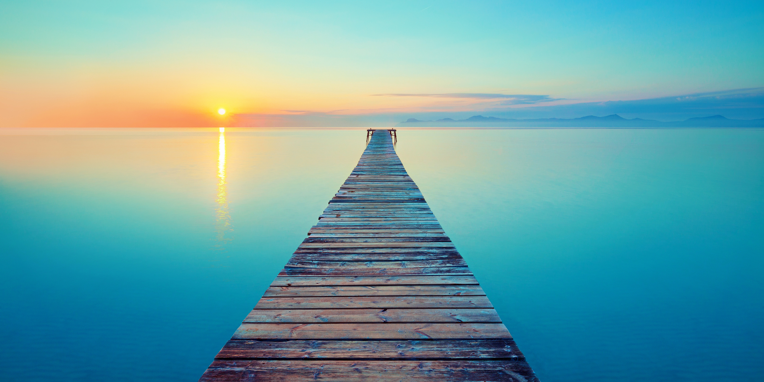 footbridge sea beach