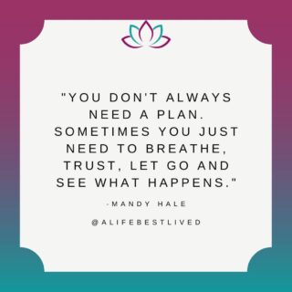 Happy Monday! Go into your week knowing it is okay to not have it all figured out.  Sometimes, you can get so caught up in the planning that you forget to ever start. Take a deep breath and see where life takes you this week. If this was helpful for you, let us know in the comments!

#motivation #explore #mentalhealth