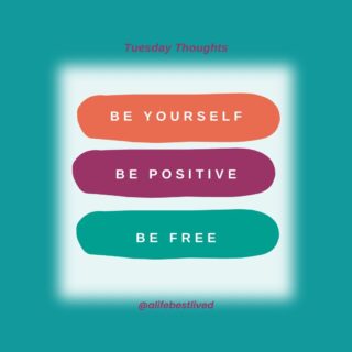 Happy Tuesday! Start your week off with some uplifting words. As you go throughout your week, remember to be positive and BE YOU. Continue to show up as your most authentic self and create space for you to live in the moment. You're going to have a great week!

#TuesdayThoughts #beyou #positivity #therapy #mentalhealth #explore